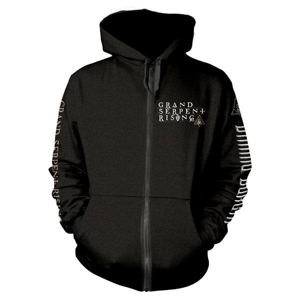 DIMMU BORGIR - Grand Serpent Rising (BLACK) HOODED SWEATSHIRT WITH ZIP (PREORDER)
