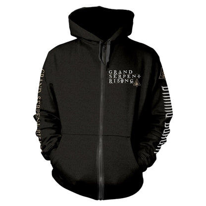 DIMMU BORGIR - Grand Serpent Rising (BLACK) HOODED SWEATSHIRT WITH ZIP (PREORDER)