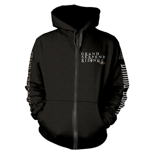 DIMMU BORGIR - Grand Serpent Rising (BLACK) HOODED SWEATSHIRT WITH ZIP (PREORDER)