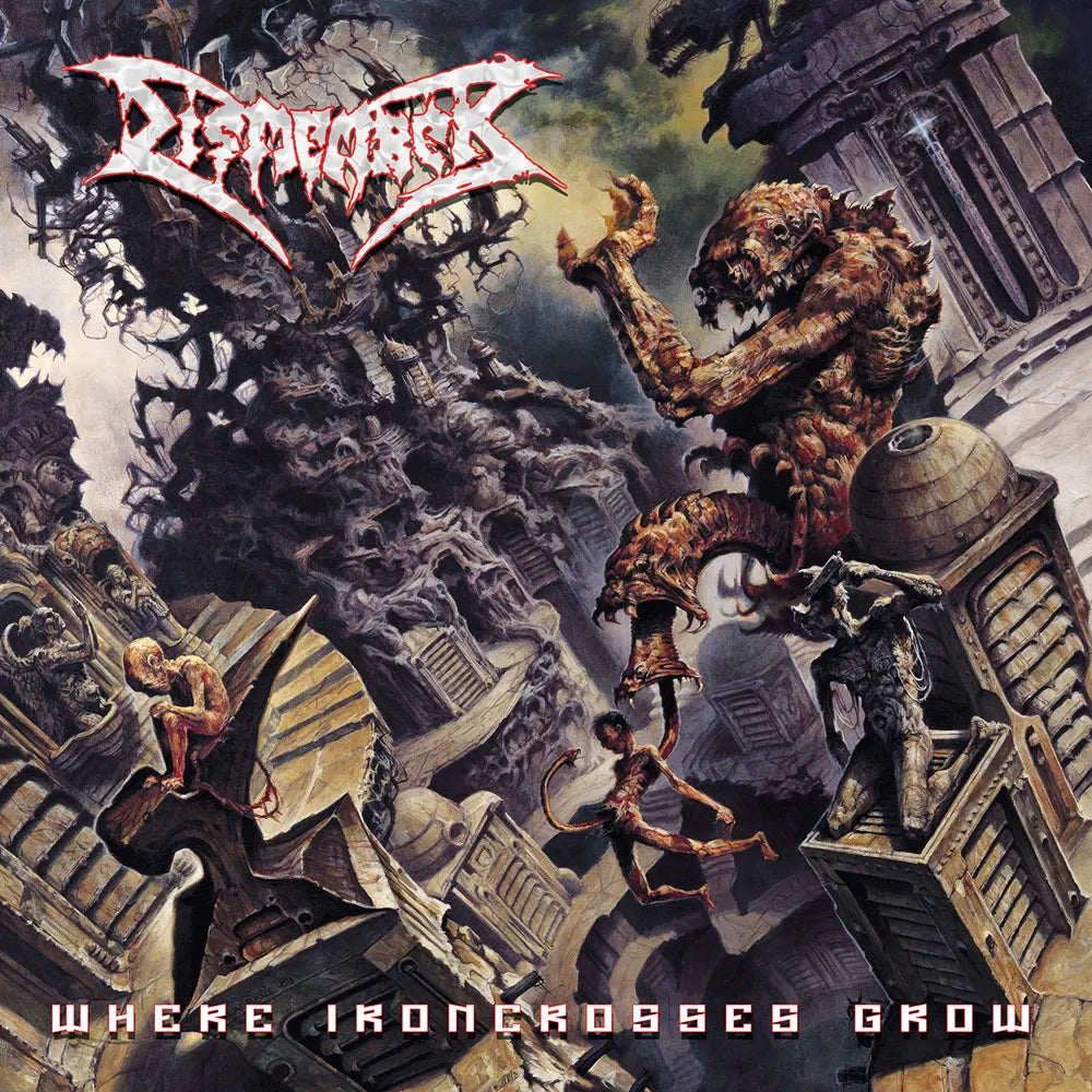 DISMEMBER - Where Ironcrosses Grow LP (MARBLED) (PREORDER)