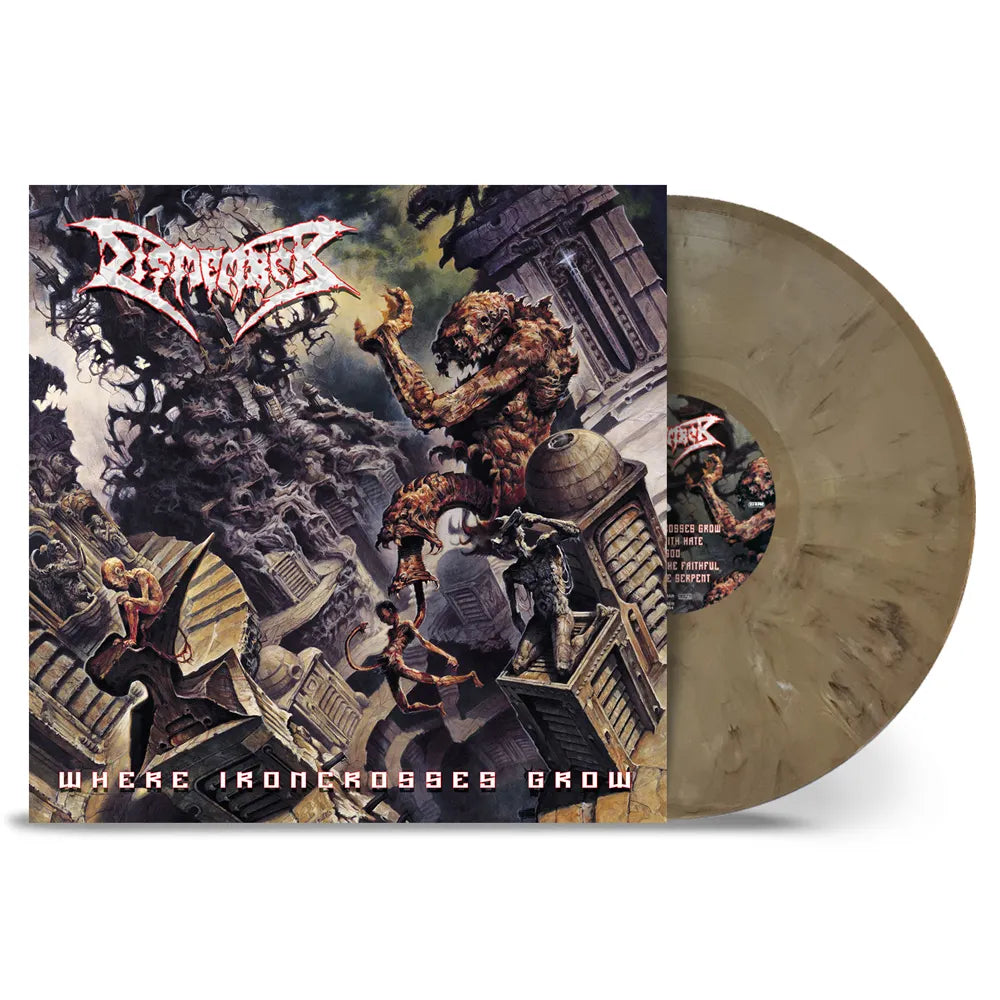 DISMEMBER - Where Ironcrosses Grow LP (MARBLED)
