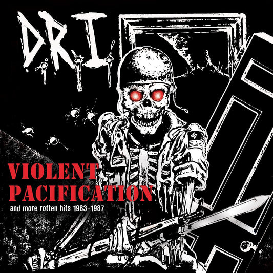 D.R.I. – Violent Pacifications and More Hits 1983-1987 (Splatter) LP