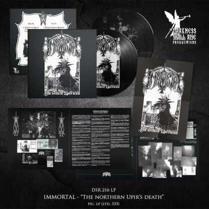 IMMORTAL – The Northern Upirs Death LP (PIC.DISC)