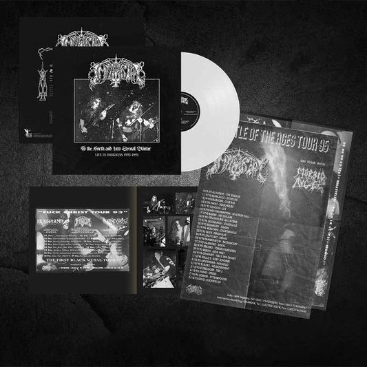 IMMORTAL - To the North and Into Eternal Winter – Live in Darkness 1993-1995 LP (WHITE) (PREORDER)