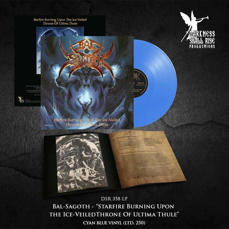 BAL-SAGOTH – Starfire Burning upon the Ice-Veiled Throne of Ultima Thule LP (BLUE) (PREORDER)