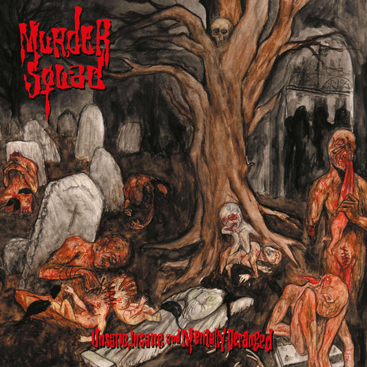 MURDER SQUAD – Unsane, Insane and Mentally Deranged LP (PREORDER)