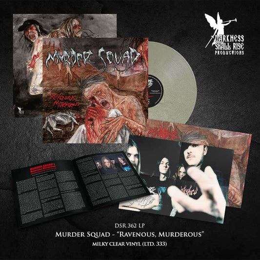 MURDER SQUAD – Ravenous Murderous – LP (CLEAR) (PREORDER)