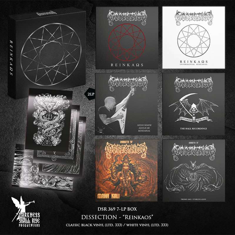 DISSECTION – Reinkaos 20th anniversary 7 LP BOX (PREORDER)