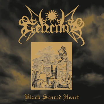 GEHENNA - Black Seared Heart LP (SILVER/GOLD) (PREORDER)