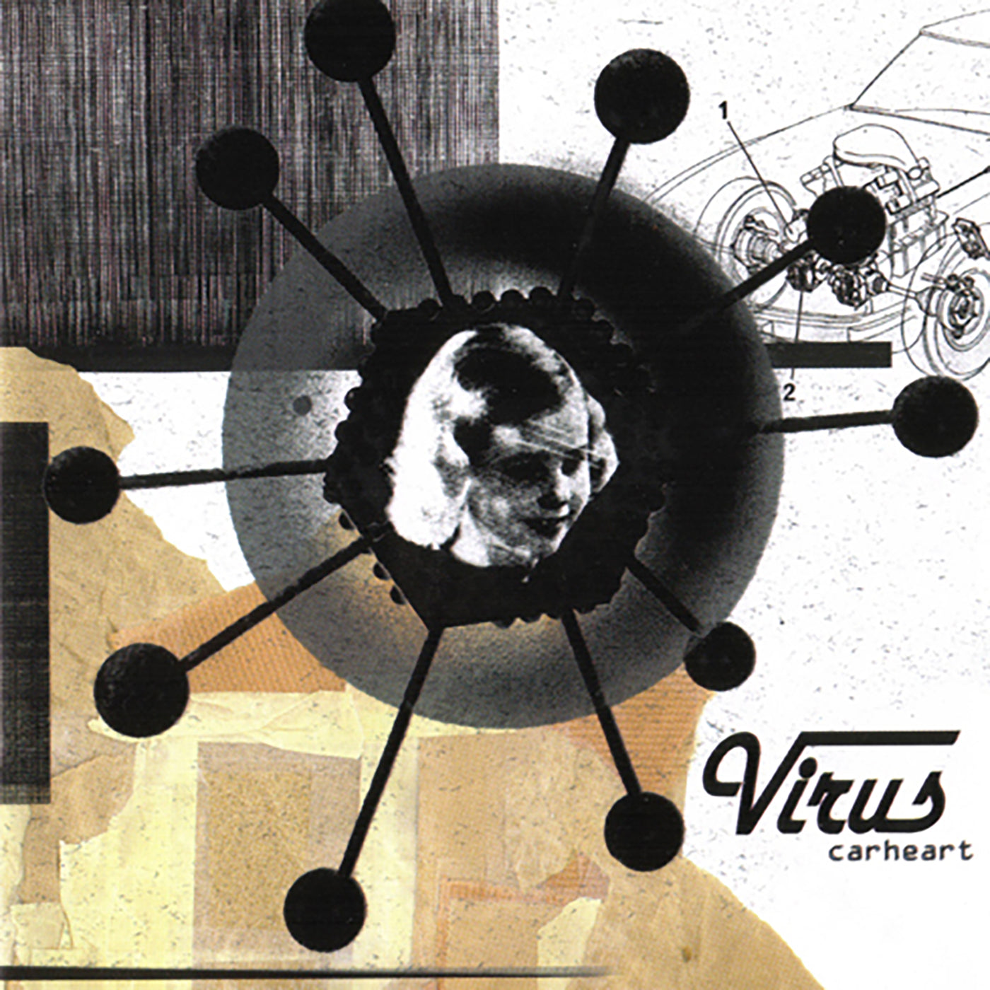 VIRUS - Carheart (20th anniversary ed.) LP