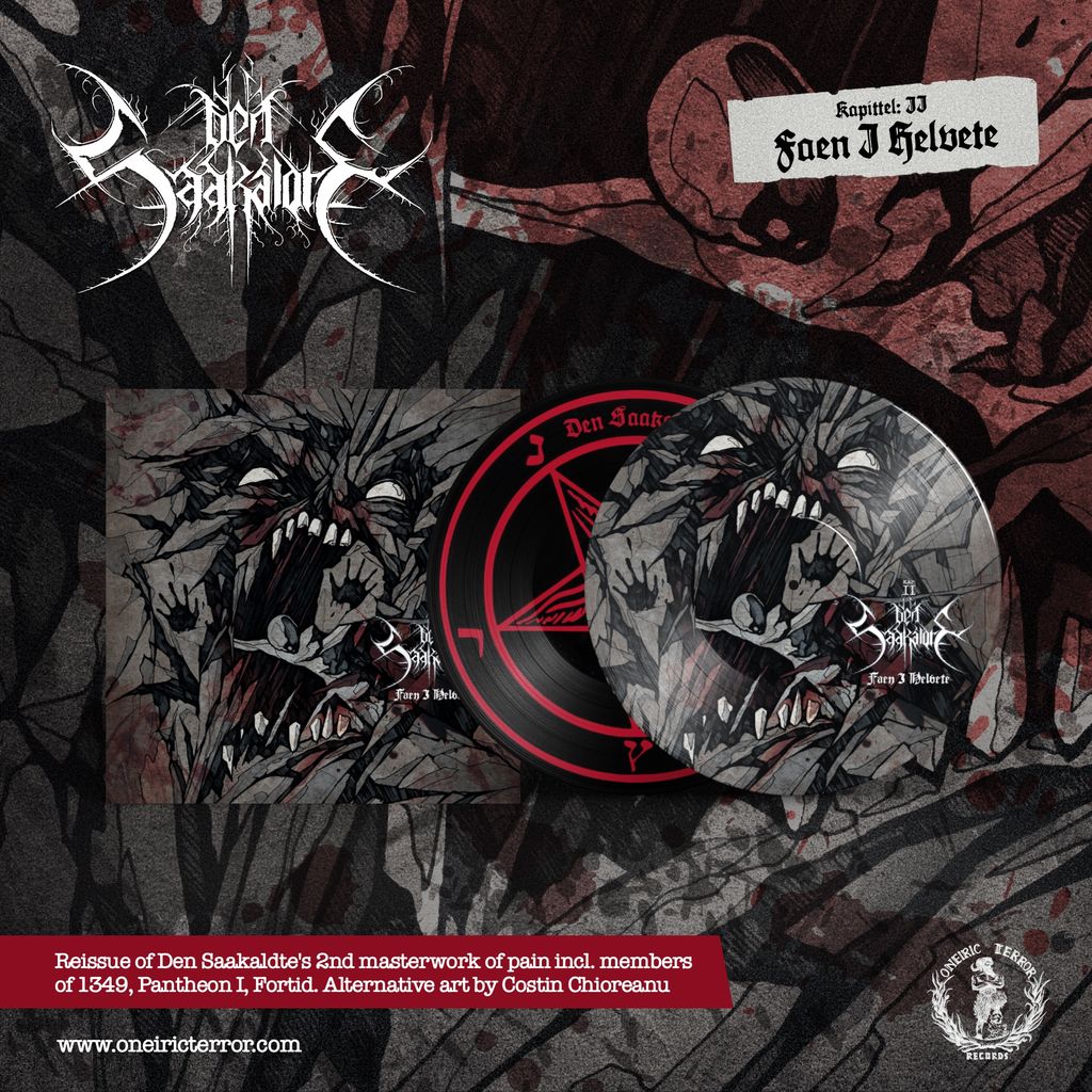 DEN SAAKALDTE - Faen i Helvete PICTURE DISC LP (PREORDER)