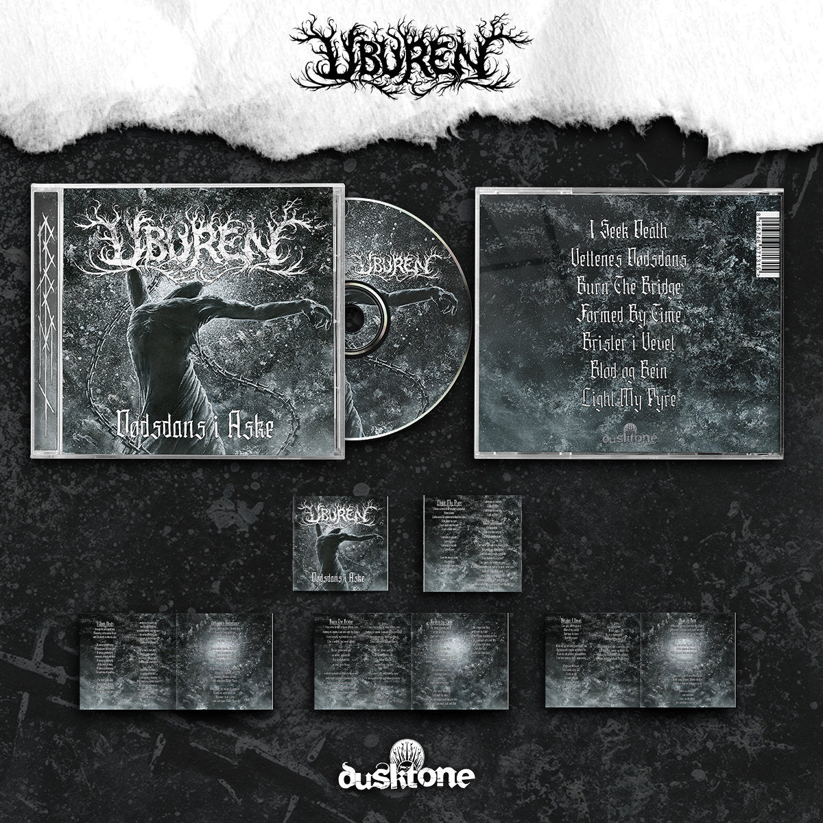 UBUREN – Dødsdans I Aske CD (PREORDER)