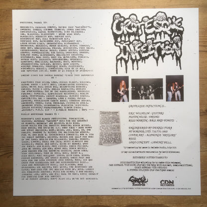 GROTESQUE INFECTION – Consumption of Human Feces LP (GREEN)
