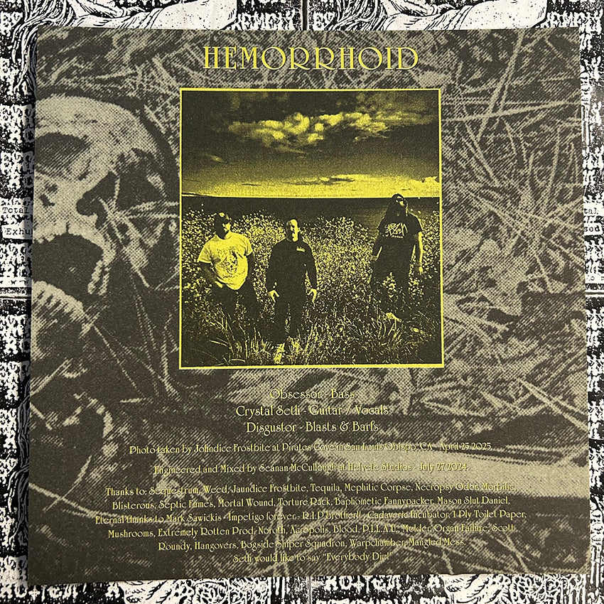 HEMORRHOID / SEQUESTRUM – Split 7″ EP
