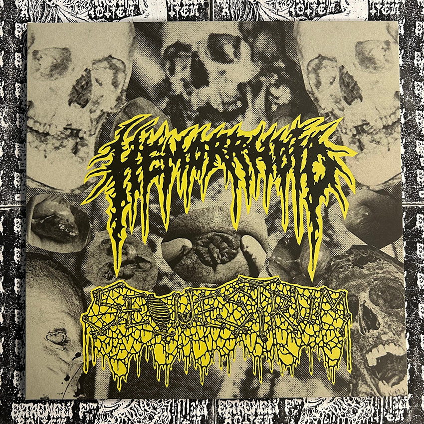 HEMORRHOID / SEQUESTRUM – Split 7″ EP