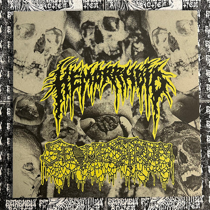 HEMORRHOID / SEQUESTRUM – Split 7″ EP