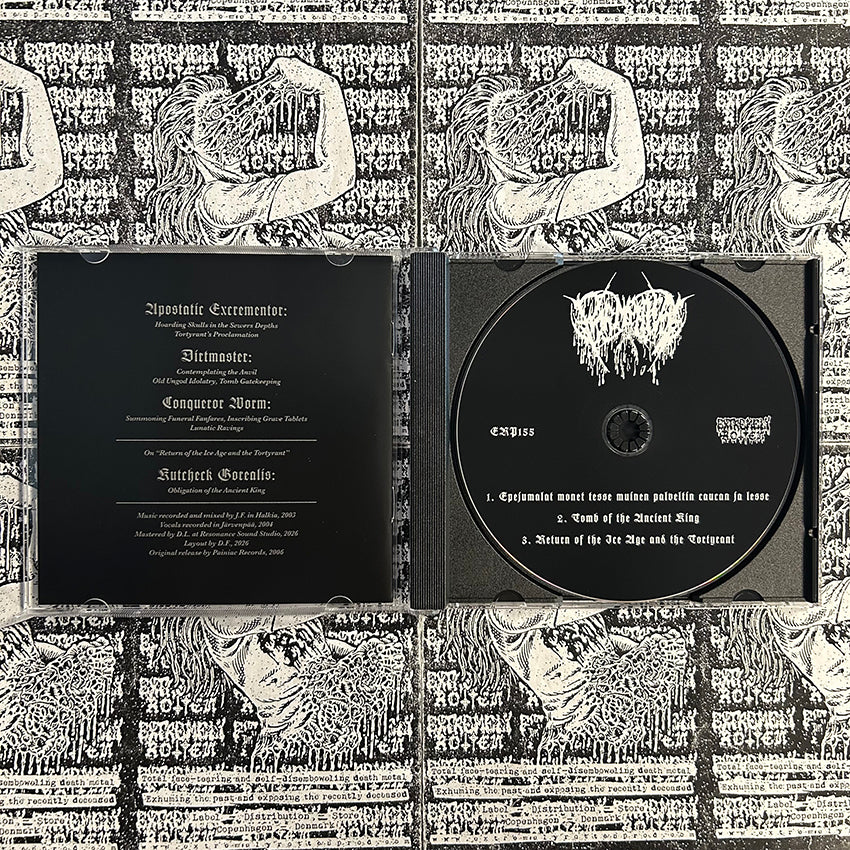 WORMPHLEGM – Tomb of the Ancient King CD (PREORDER)