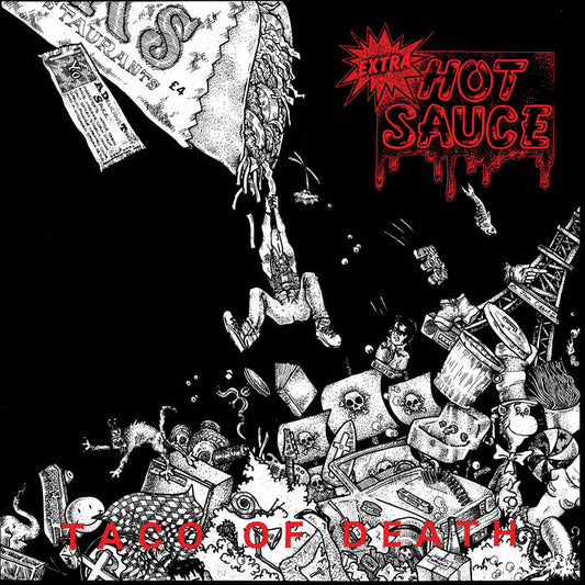 EXTRA HOT SAUCE - Taco Of Death CD