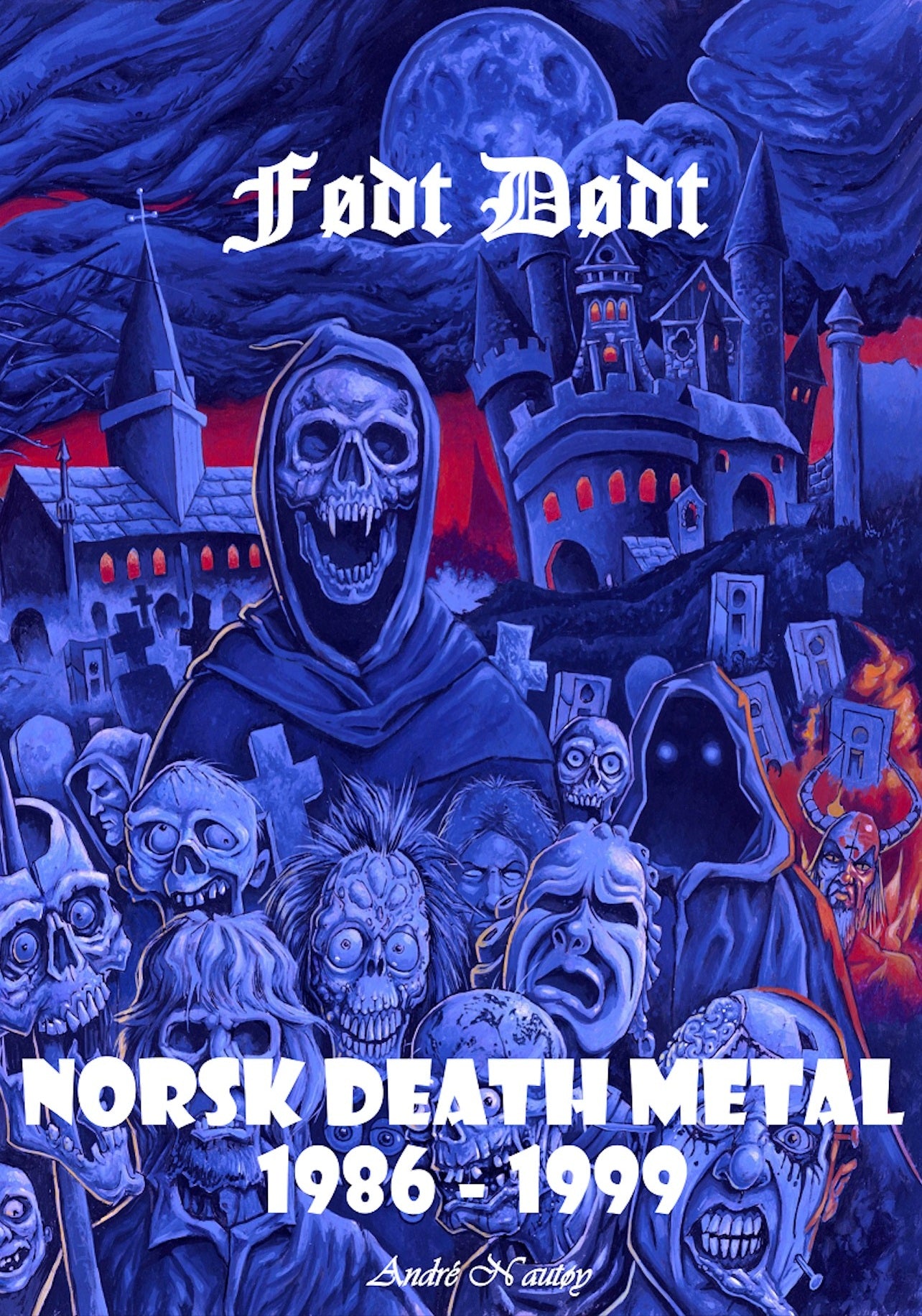FØDT DØDT - Norsk Death Metal 1986-1999 BOK (PREORDER)