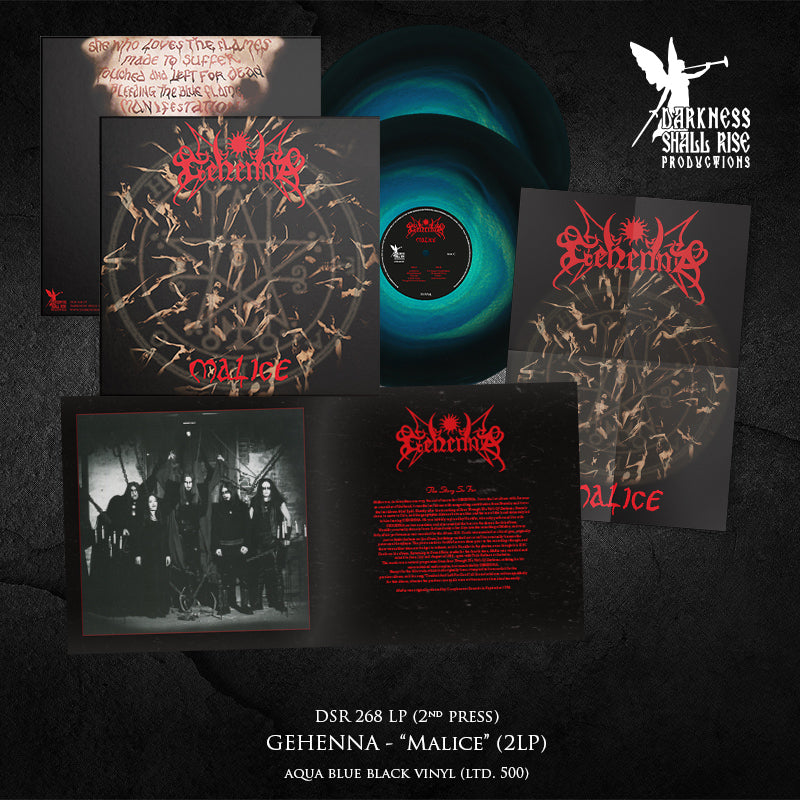 GEHENNA - Malice (Our Third Spell) 2LP (AQUA BLUE) (PREORDER)