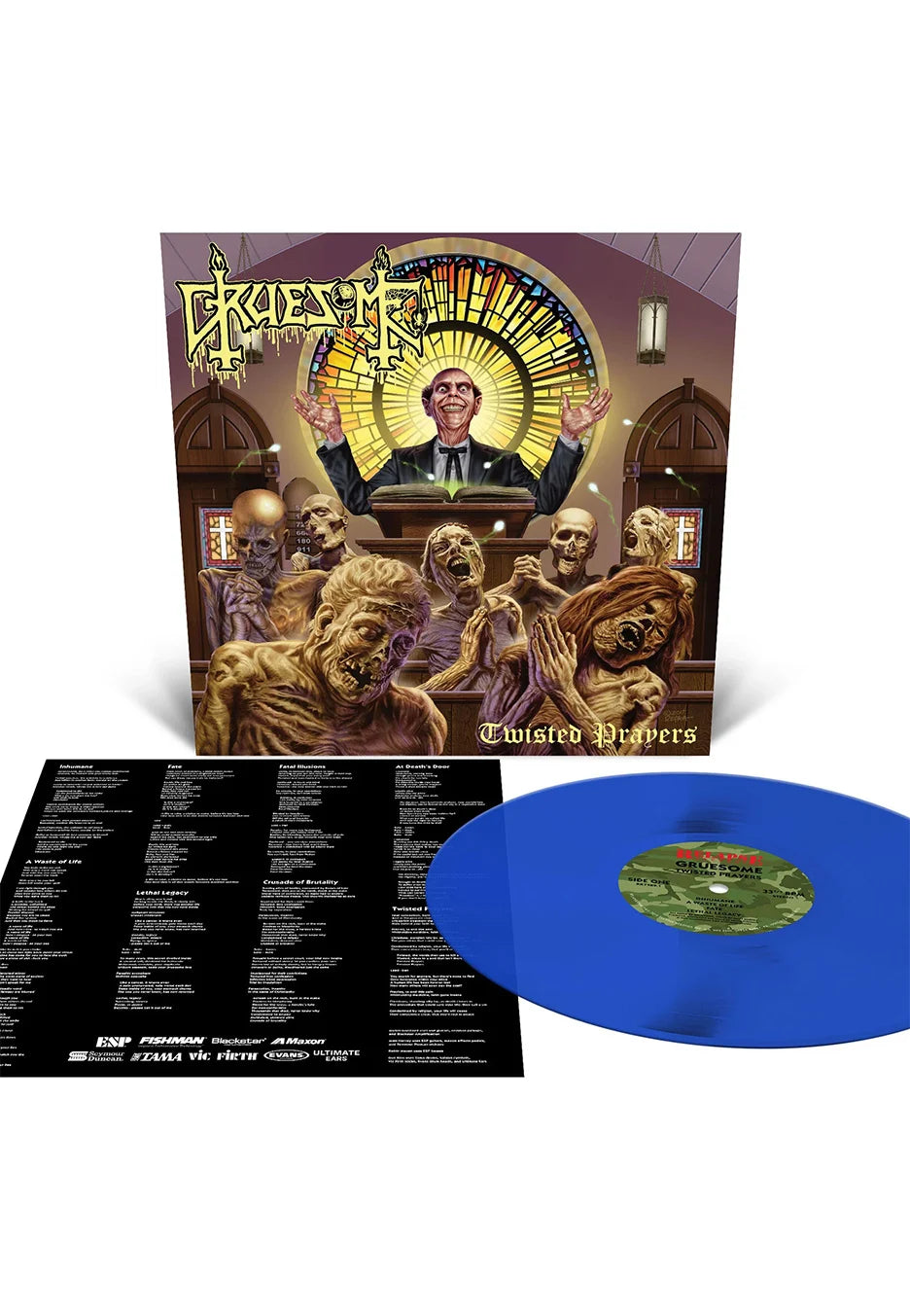 GRUESOME - Twisted Prayers LP (BLUE)