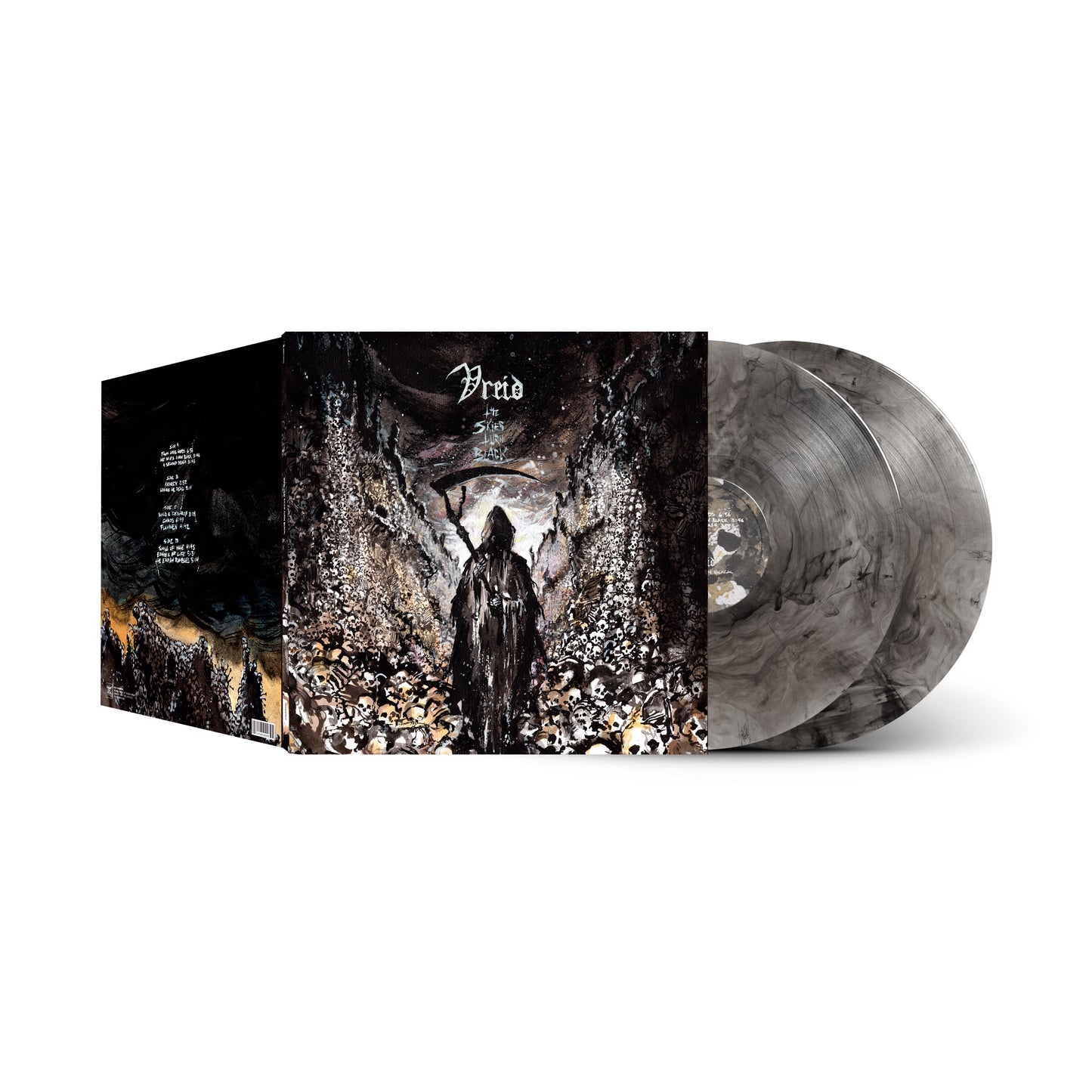 VREID- The Skies Turn Black 2LP (GREY/ BLACK MARBLE) (PREORDER)