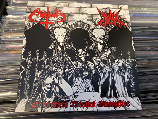 SABBAT/ BESTIAL HORDES – Sabbatical Bestial Slaughter SPLIT 7''EP