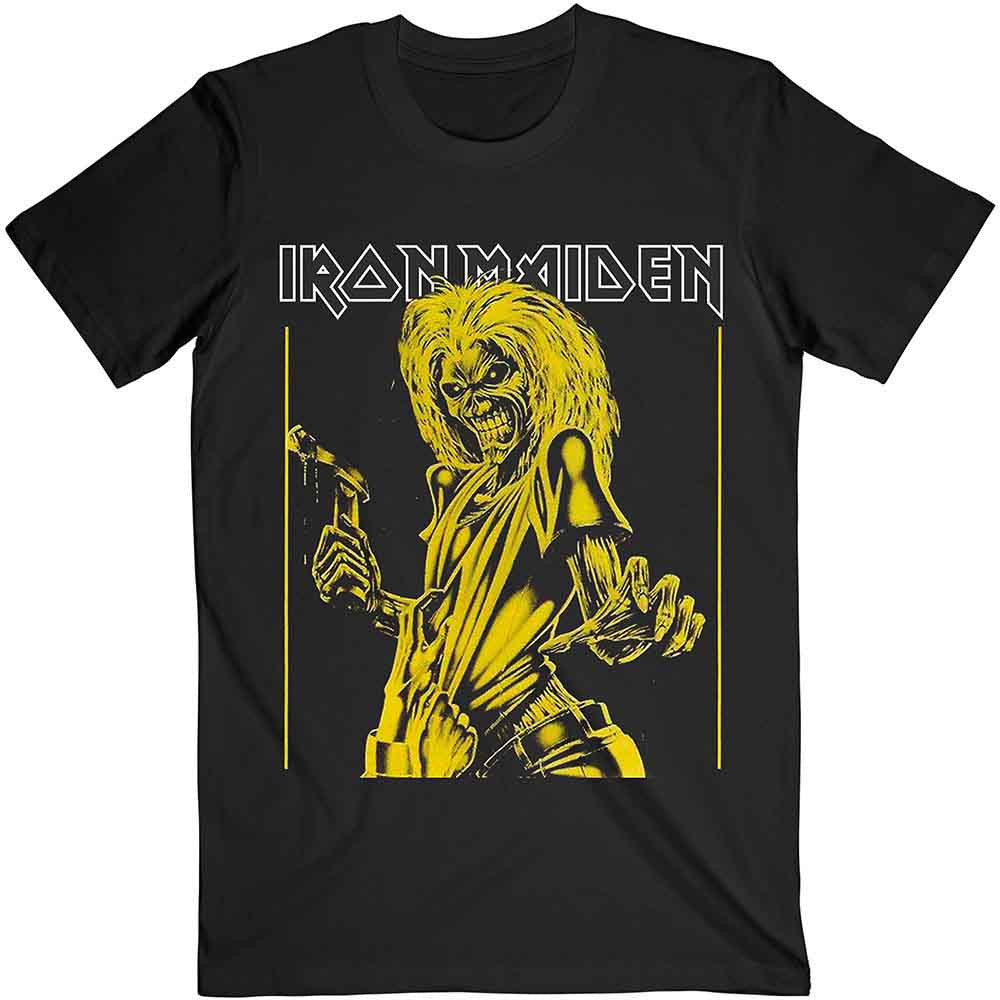 IRON MAIDEN - Killers Yellow T-SHIRT