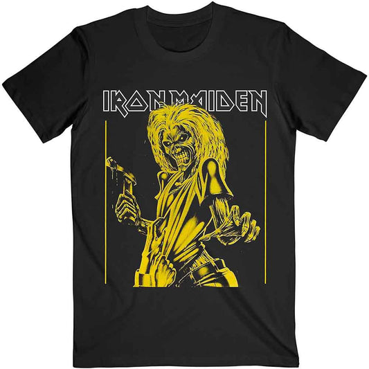 IRON MAIDEN - Killers Yellow T-SHIRT
