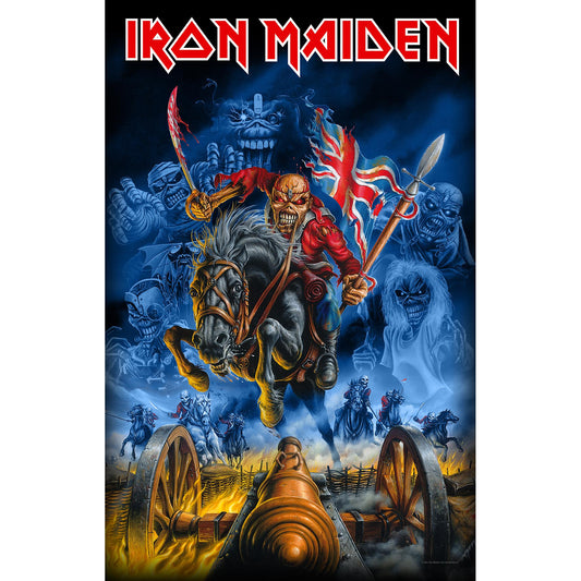 IRON MAIDEN - Maiden England TEXTILE POSTER