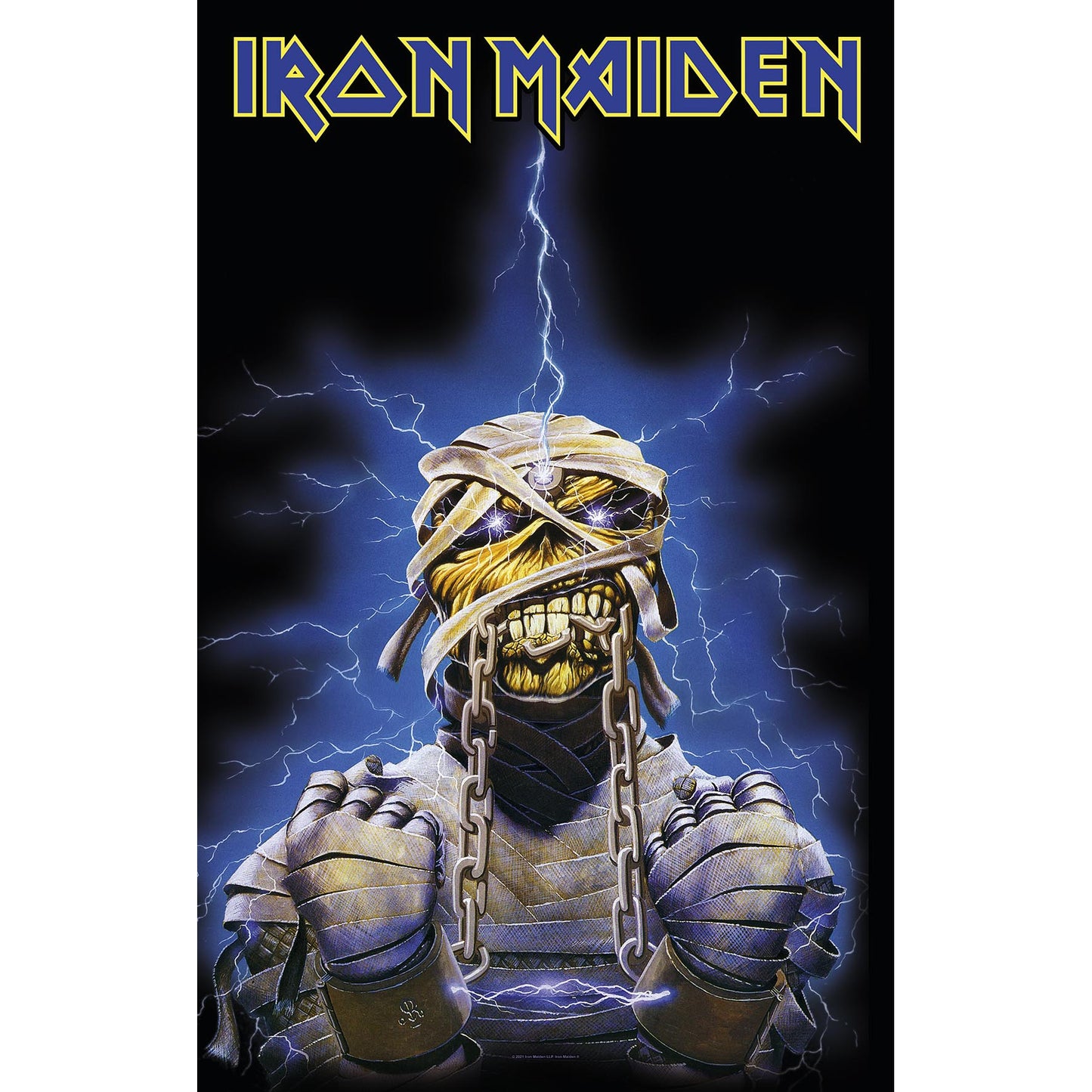 IRON MAIDEN - Powerslave Eddie TEXTILE POSTER