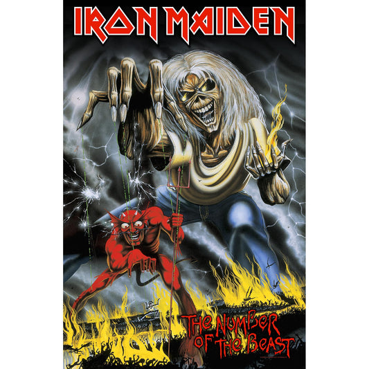 IRON MAIDEN - The Number Of The Beast TEXTILE POSTER