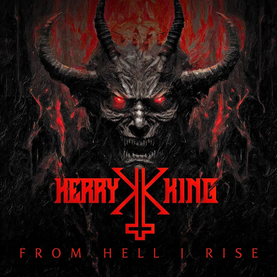 KERRY KING - From Hell I Rise LP (BLACK/ RED) (PREORDER)