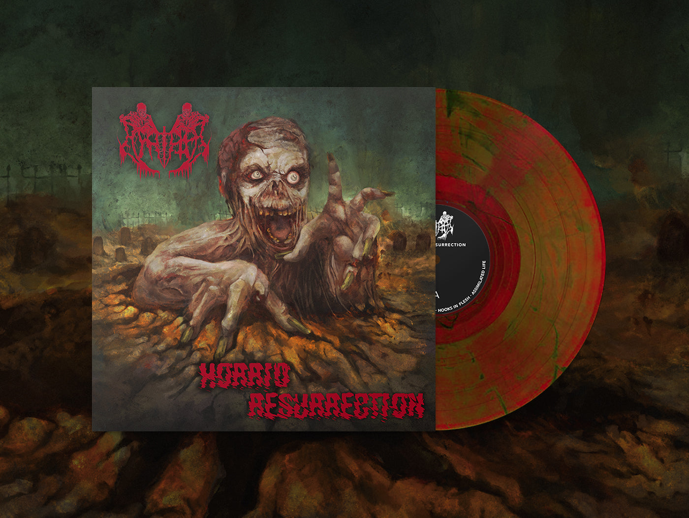 HORRIFIER - Horrid Resurrection LP (MARBLE)