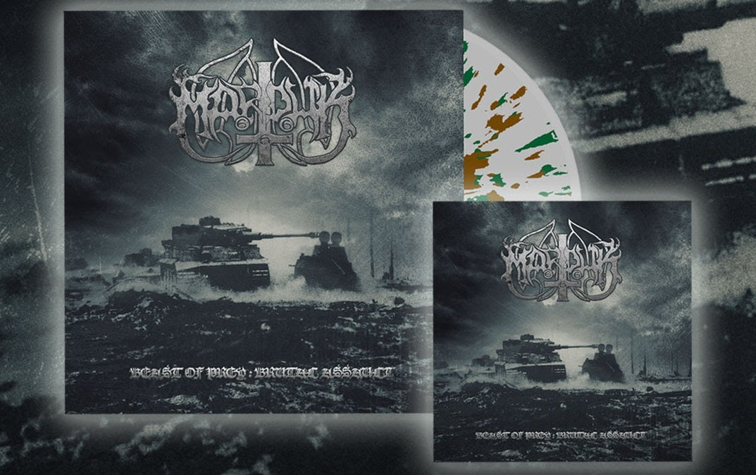 MARDUK: Beast Of Prey: Brutal Assault 2LP (SPLATTER) (PREORDER ...