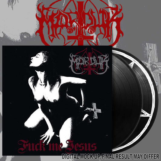 MARDUK - Fuck Me Jesus MLP (BLACK/ WHITE) (PREORDER)