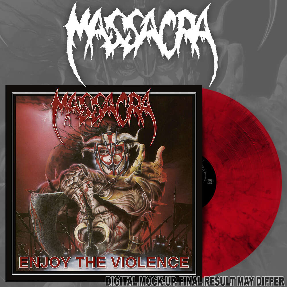 MASSACRA - Enjoy The Violence LP (RED)