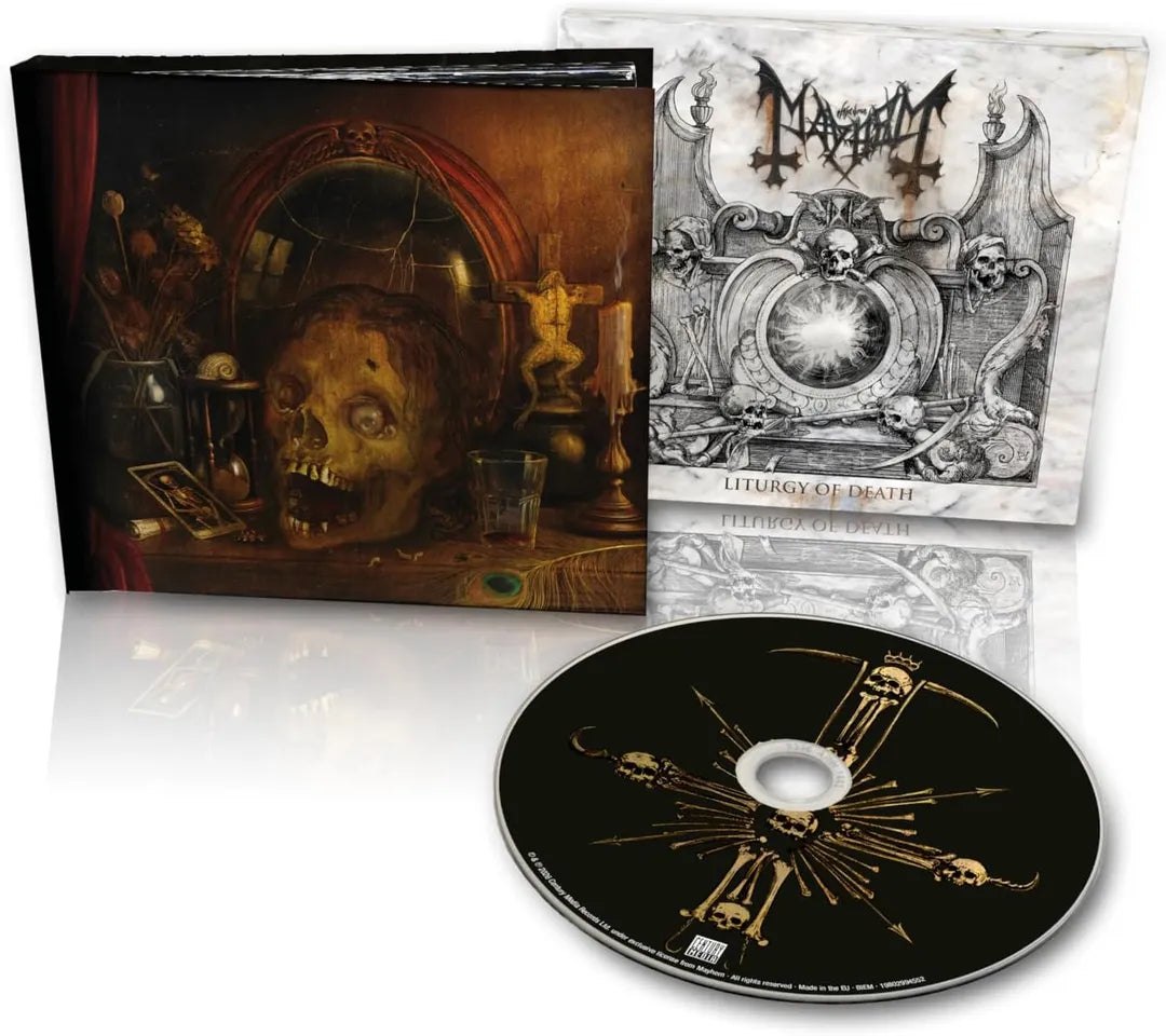 MAYHEM - Liturgy Of Death MEDIABOOK CD (PREORDER)