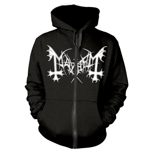MAYHEM - De Mysteriis Dom Sathanas HOODED SWEATSHIRT WITH ZIP