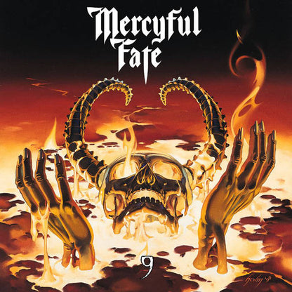 MERCYFUL FATE - 9 LP (YELLOW/ BLUE)