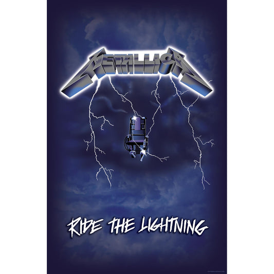 METALLICA - Ride The Lightning TEXTILE POSTER