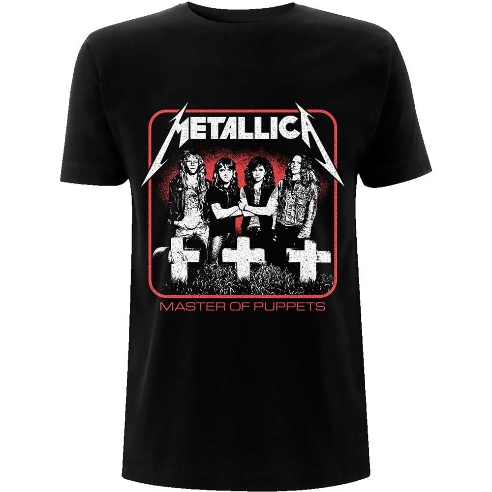METALLICA - Master of Puppets Photo Vintage T-SHIRT