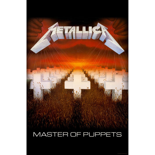 METALLICA - Master Of Puppets TEXTILE POSTER