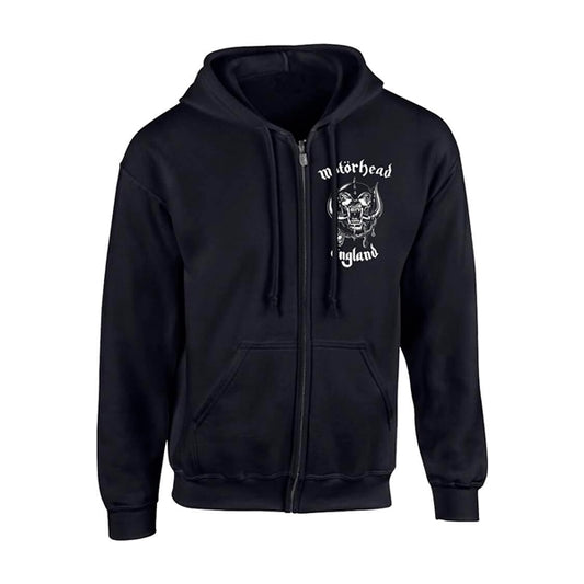 MOTORHEAD - England HOODED SWEATSHIRT WITH ZIP