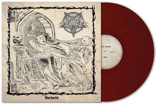 MORTEM - Mørketid LP OXBLOOD (PREORDER)