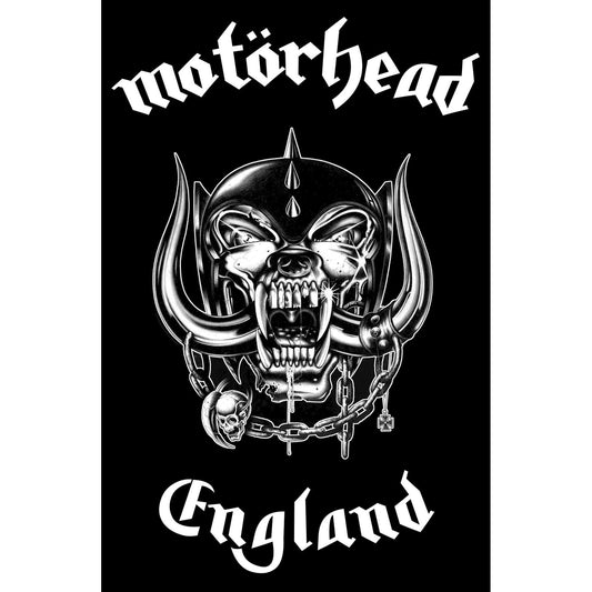 MOTÖRHEAD - England TEXTILE POSTER