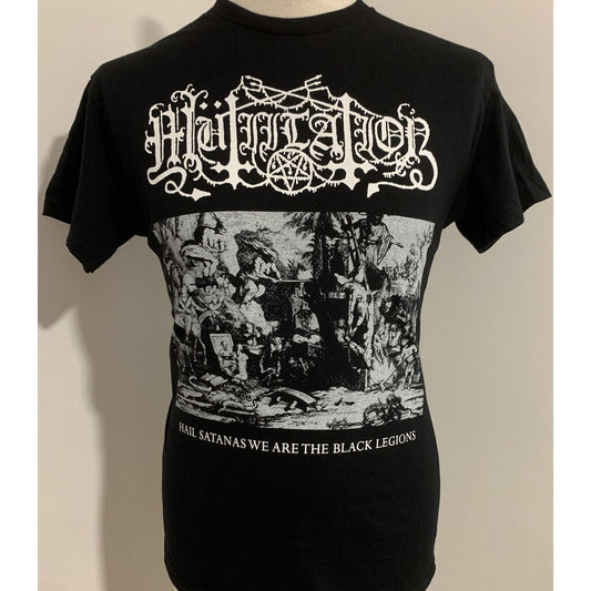 MUTIILATION - Hail Satanas we are the Black Legions T-SHIRT
