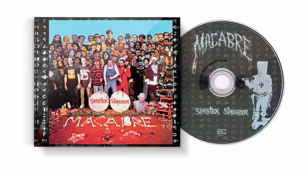 MACABRE - Sinister Slaughted CD (PREORDER)