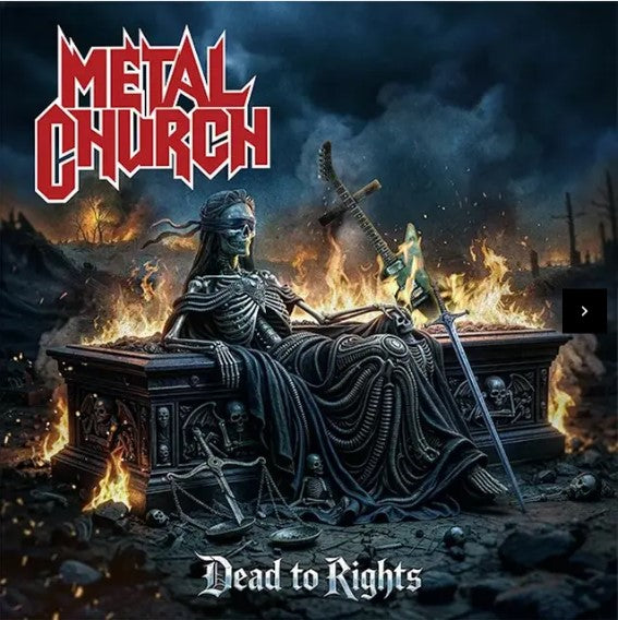 METAL CHURCH - Dead To Rights LP (SPLATTER) (PREORDER)