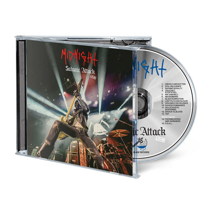 MIDNIGHT - Satanic Attack Live! CD (PREORDER)